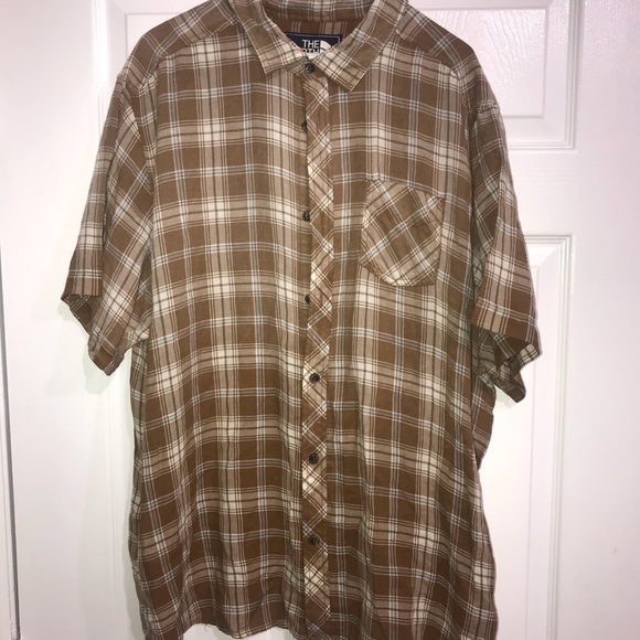 Short sleeve Northface flannel - Picture 1 of 4